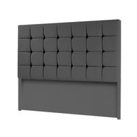 CABECERA CUBES MAVISAC PLAZA Y MEDIA COLOR GRIS - TELA