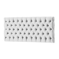 CABECERA MAJESTIC MAVISAC PLAZA Y MEDIA COLOR BLANCO - ULTRA CUERO