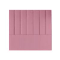 CABECERA TOSCO MAVISAC PLAZA KING COLOR ROSADO - TELA