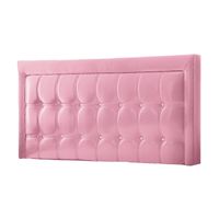 CABECERA KYBELE MAVISAC DOS PLAZAS COLOR ROSADO - TELA
