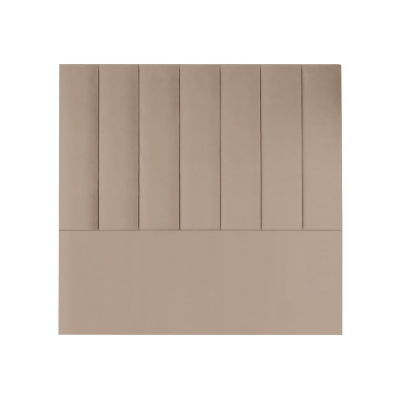 CABECERA TOSCO MAVISAC PLAZA KING COLOR BEIGE - TELA