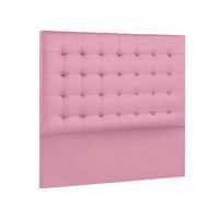 CABECERA HADES MAVISAC DOS PLAZAS COLOR ROSADO - TELA