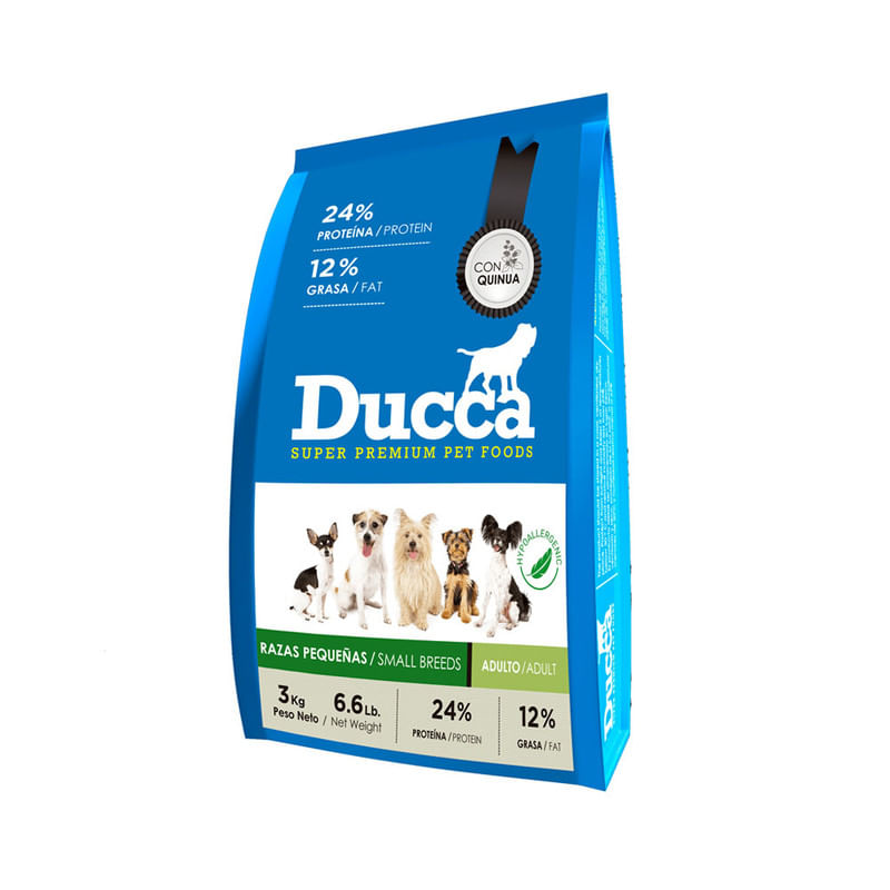 Ducca Adulto Super Premium Raza Pequeña 3Kg
