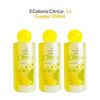 3 Colonias  Cítrica La Cooper x 250ml
