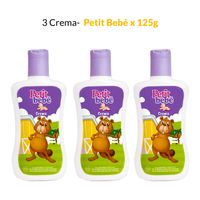 3 Crema Petit Bebé x 125g