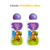 2 Aceite Petit Bebé x 130ml