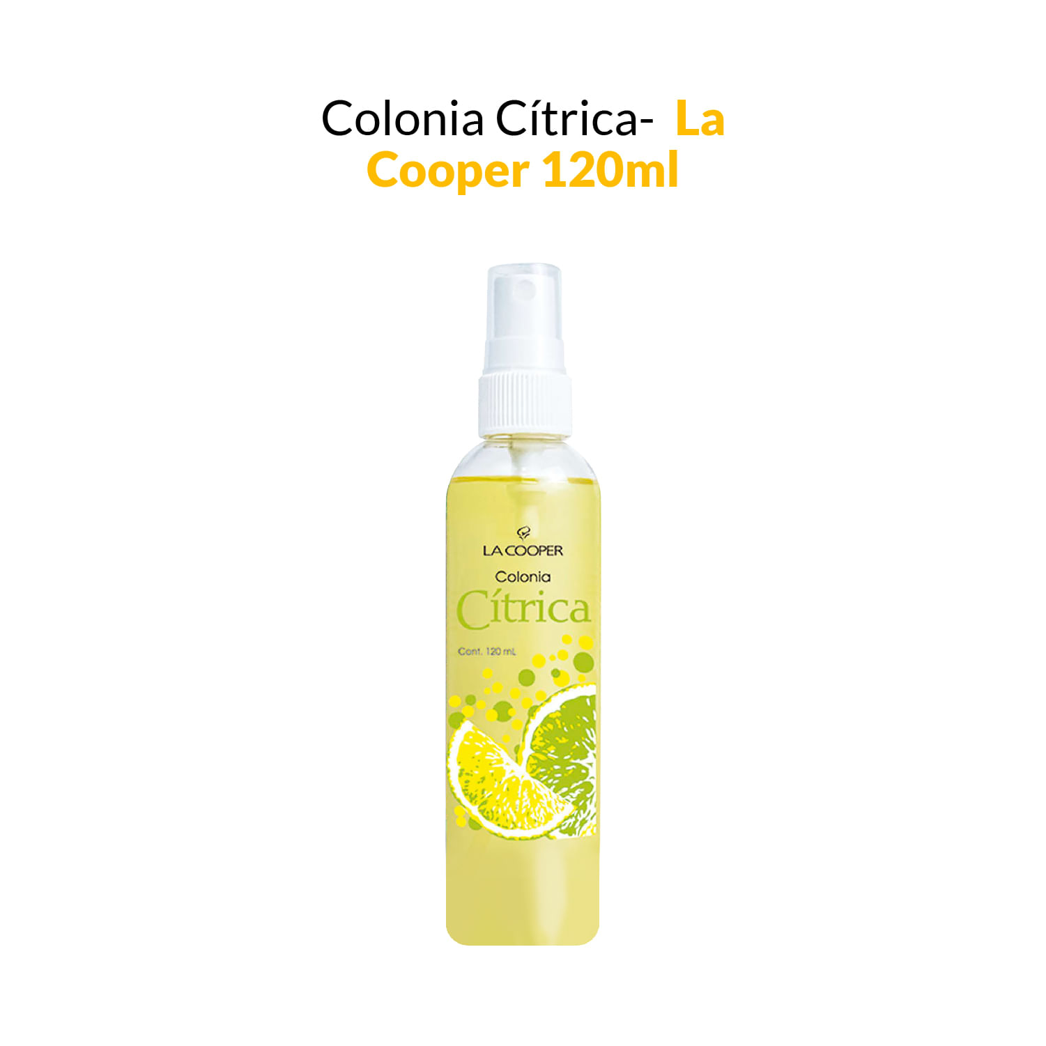 Colonia Cítrica La Cooper x 120ml
