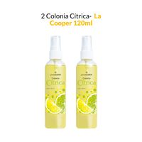 2 Colonia Cítrica La Cooper x 120ml