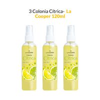 3 Colonia Cítrica La Cooper x 120ml