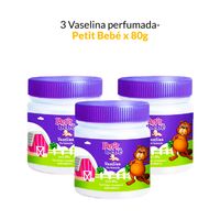 3 Vaselian Perfumada Petit Bebé x 80g