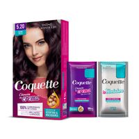 Coquette Tinte 5.20 Castaño Violeta Pack 1 aplicacion