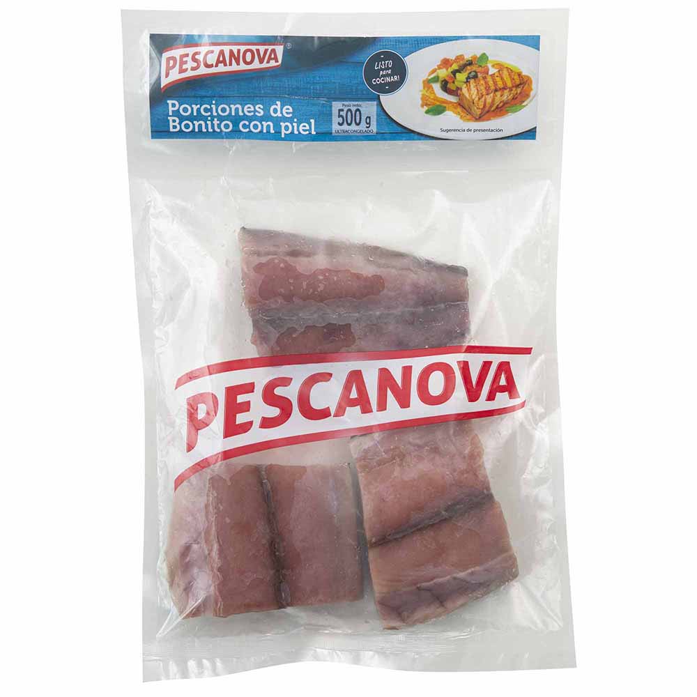 Porciones de Bonito sin Piel PESCANOVA Bolsa 500g