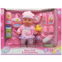 Muñeca Blanda MOTHER LOVE 31cm 4 Sonidos 23011