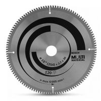Disco Sierra Multimaterial Bosch 10"" x 120 Dientes