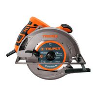 Sierra Circular 7 1/4"" (184mm) 1500W Corte en 90° 65mm Truper 11005
