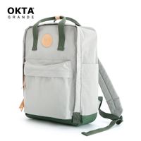 Himawari - Mochila escolar o de viaje porta Laptop - Blanco