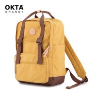 Himawari - Mochila escolar o de viaje porta Laptop - Amarillo