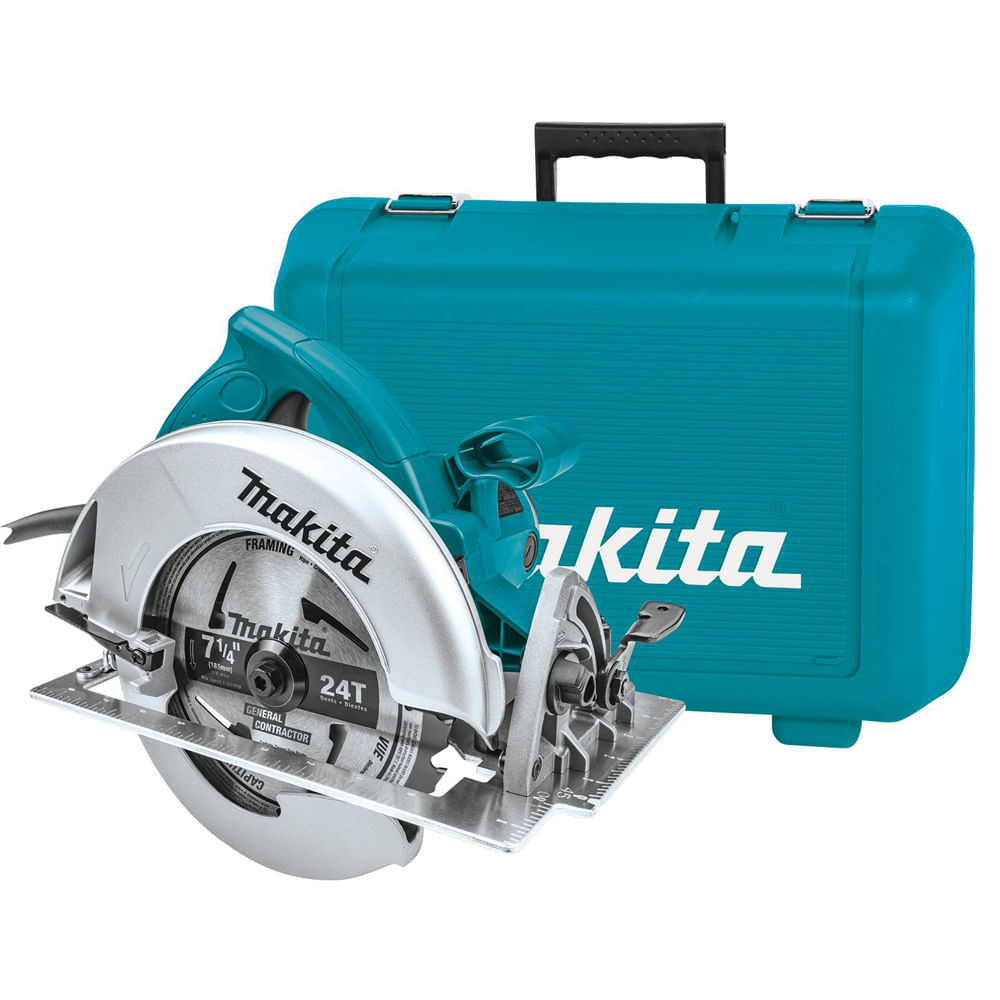 Sierra Circular 7 1/4"" (184mm) 1800W Corte en 90° 63.5mm Makita 5007NK