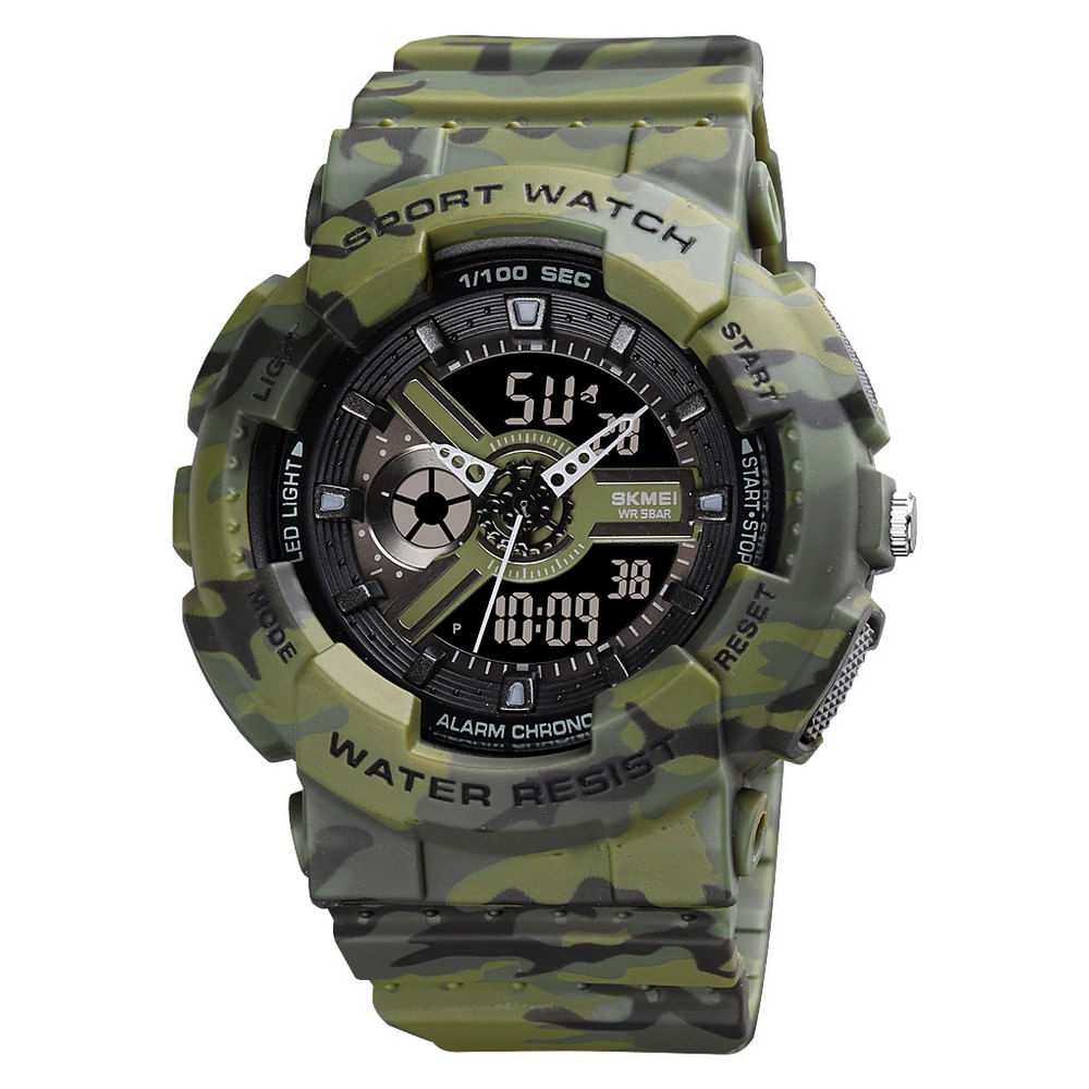 Reloj Análogo-Digital para Hombre 1689CMGN Verde