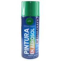 Pintura en Spray Colores Básicos Verde Fresco 400 ml Toolcraft TC1675