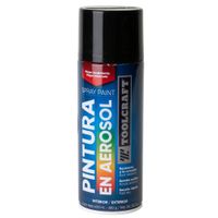 Pintura en Spray Colores Básicos Negro Brillante 400 ml Toolcraft TC1641