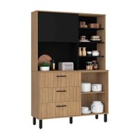 Mueble Alacena de Cocina Mariana 120cm MDP Naranja