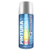 Pintura en Spray Colores Metálicos Cromado 400 ml Toolcraft TC1646