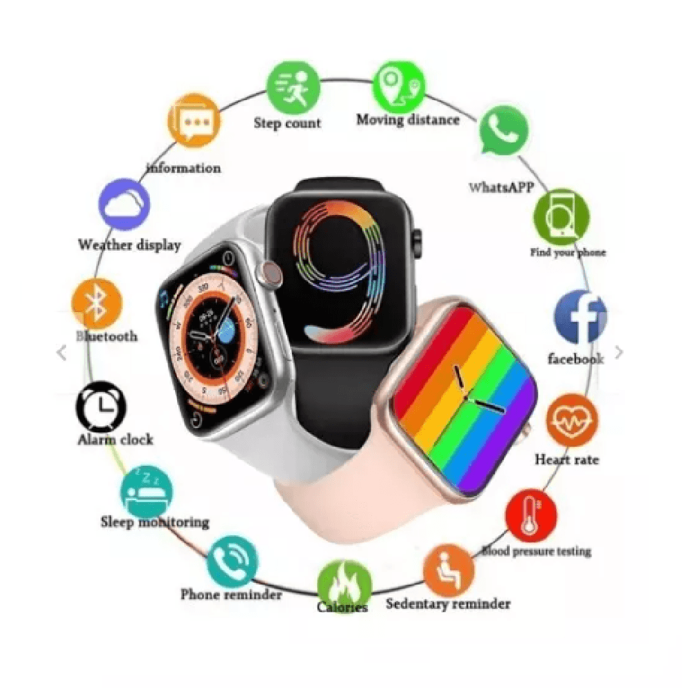 SMARTWATCH I9 PRO MAX S SERIE 9 - BLANCO