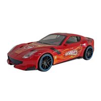 Carro Hot Wheels Friction Sprint Racer 25Cm Rojo