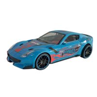 Carro Hot Wheels Friction Sprint Racer 25Cm Azul