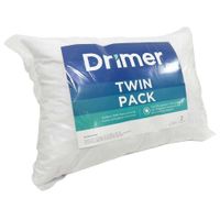 Almohada TECHNODREAM Twin Pack Antiácaros  (65x50 cm)