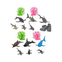 Set De 22 Piezas Mundo Salvaje Animal Life Bucket