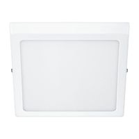 Downlight Led Cuadrado Adosado Luz Fría 24w