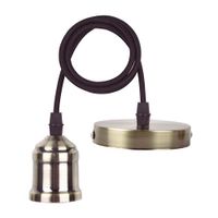 Lámpara Colgante Ledvance Pendulum E27 Bronce