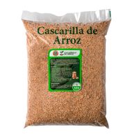 Sustrato Orgánico Cascarilla de Arroz 1Kg 4Estaciones
