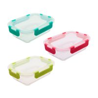 Taper de vidrio Hermético Rectangular 640ml Keep