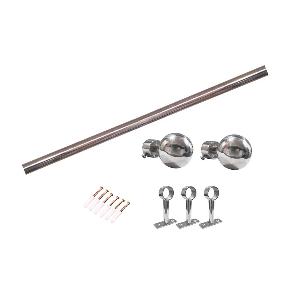 Pack Cortinero 3MT Acero 300cm Orange
