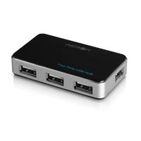 Hub Usb Metal 2.0 De 4 Puertos Astrom At-1000 Pc O Laptop