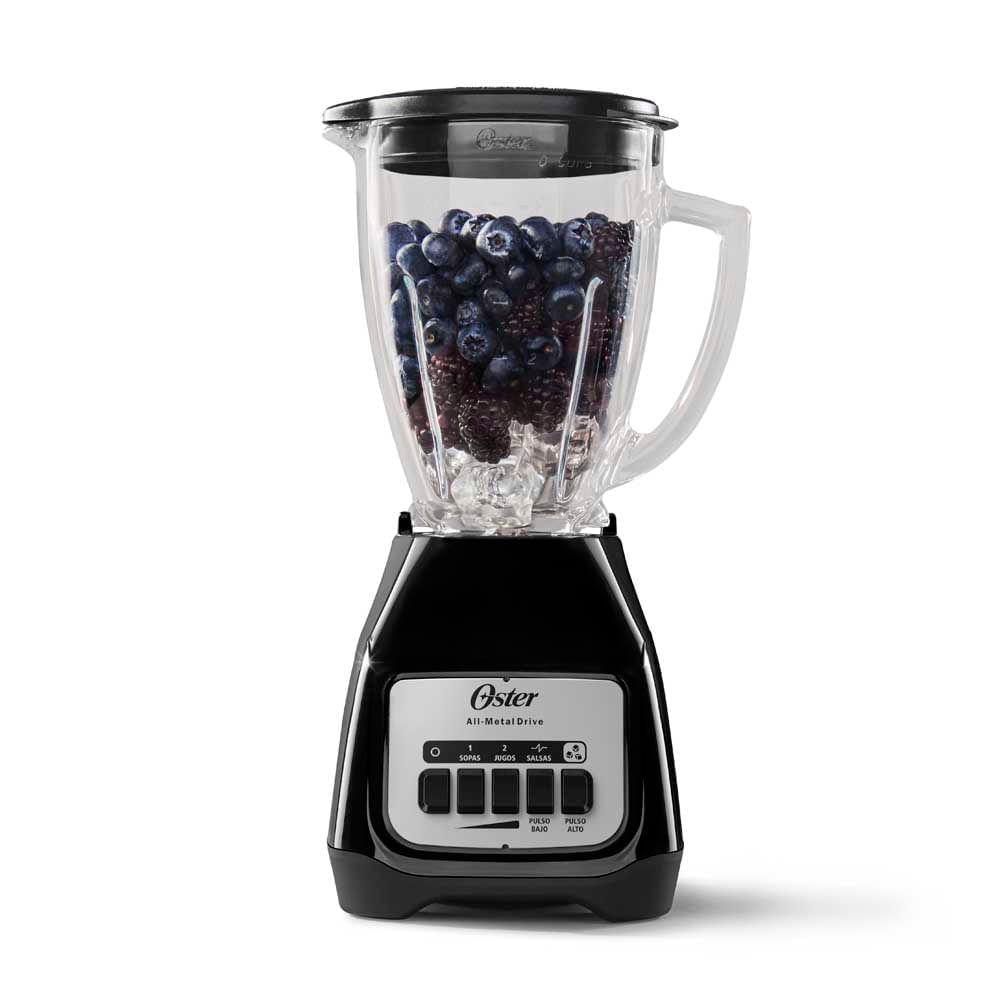 Licuadora Oster de 2 velocidades con Pulsador Negro(Oferta)