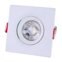 Spot Led Tramontina 3000k Cuadrado 3w Luz Cálida