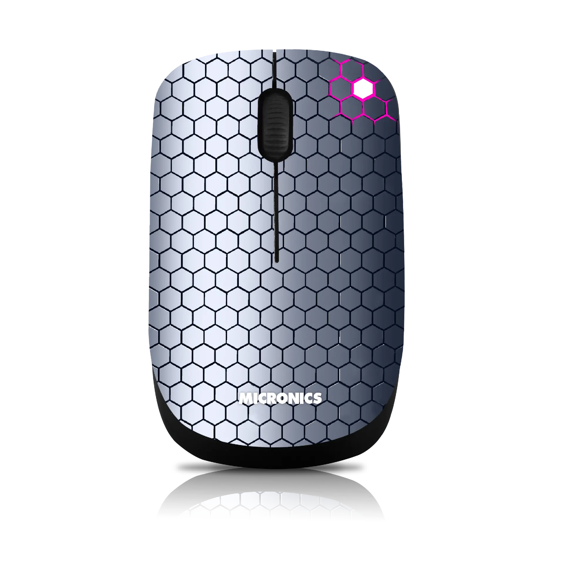 Mouse Inalámbrico Micronics Micm727 Hexagon Office Wireless