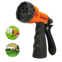 Pistola para riego de 8 funciones, Truper