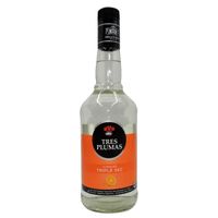 Licor TRES PLUMAS Triple Sec Botella 700ml