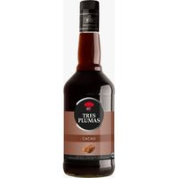 Licor TRES PLUMAS Cacao Botella 700ml