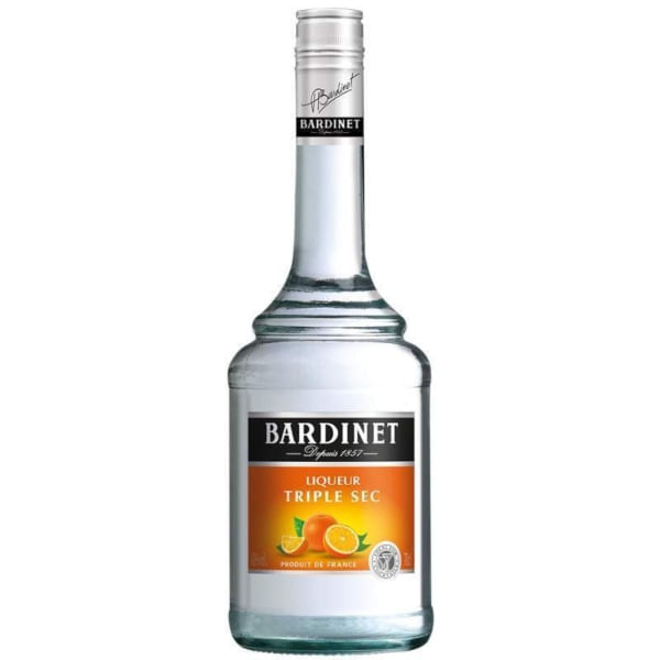 Licor BARDINET Triple Sec naranja Botella 700ml