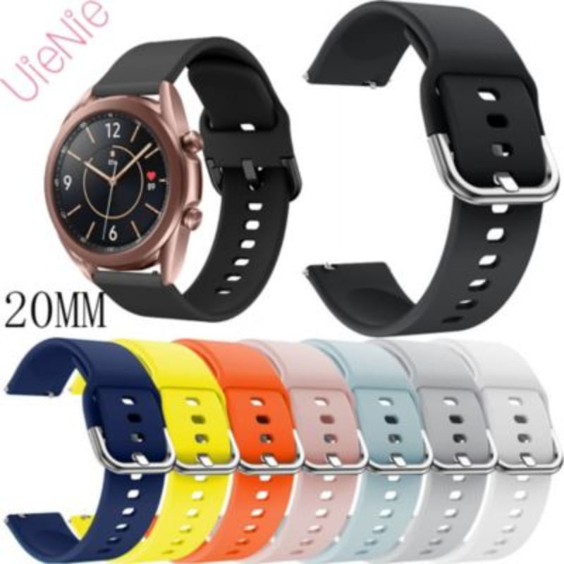 Correa Silicona Para Samsung Watch 3 41mm - Plomo