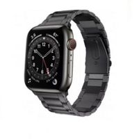 Correa Acero Inoxidable para Apple Watch 42mm 44mm Y 45mm - Negro