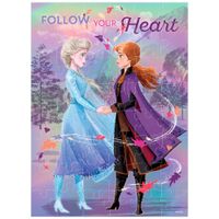 Rompecabezas Metalizado DISNEY Frozen 48pcs