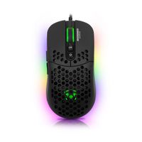 Mouse Gamer Micronics Rgb 7 Botones Warrior MIC GM827 7200 Dpi