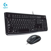 Kit Logitech Mk120 Teclado y Mouse Negro